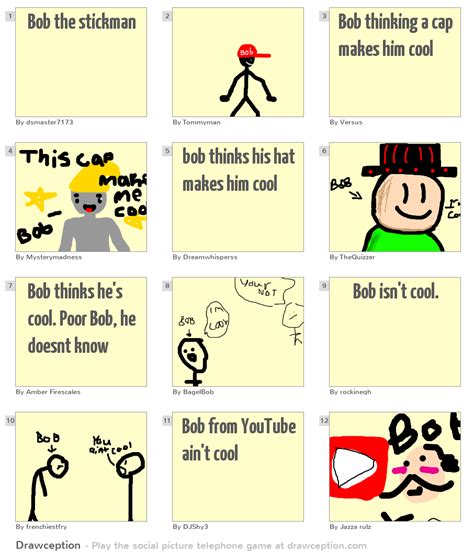 Bob the stickman - Drawception