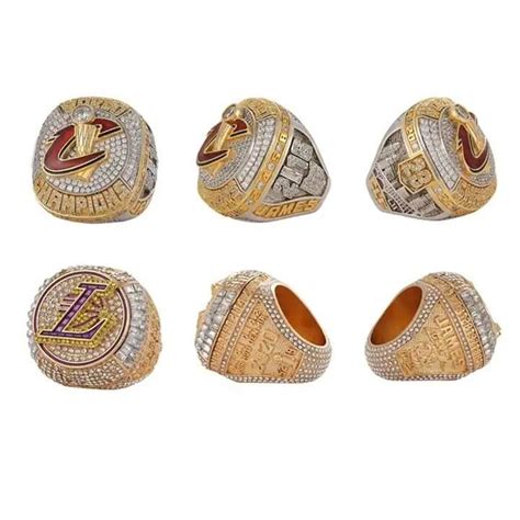 Lebron James CHAMPIONSHIP 4 RING SET Lakers Cavaliers Heat bonus ...