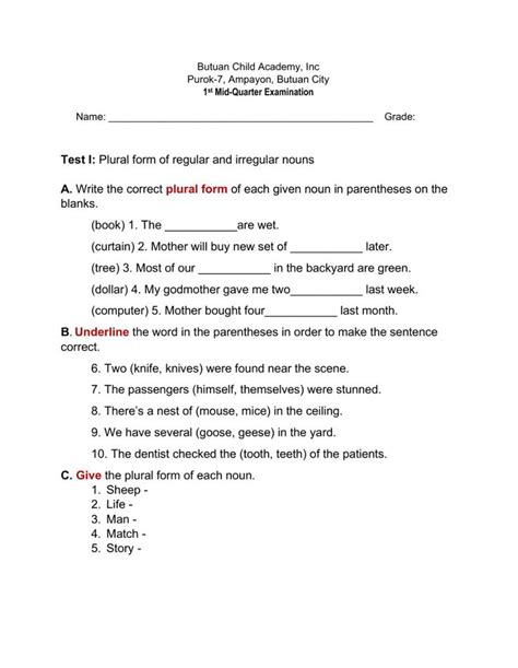 Quantifiers of mass and count nouns worksheet | Super teacher worksheets, Writing a thesis ...