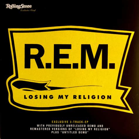 R.E.M. - Losing My Religion (2016, Vinyl) | Discogs