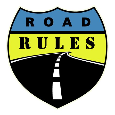 Road rules Free Vector / 4Vector