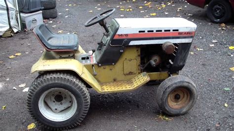 1977 Sears Lawn Tractor at Craftsman Tractor