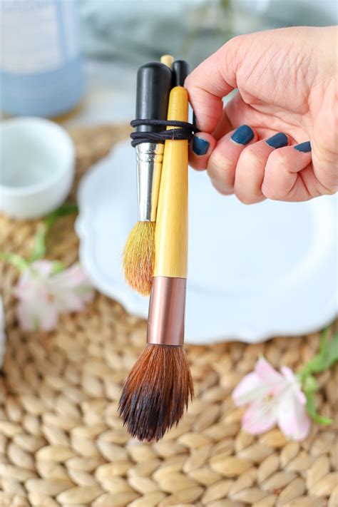 Natural DIY Makeup Brush Cleaner - A Blossoming Life