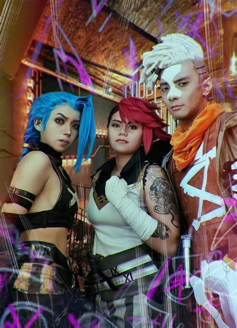 [no spoilers] Sharing Our Arcane Cosplay. Jinx Cosplay By Hippochii, Ekko Cosplay By Ven ...