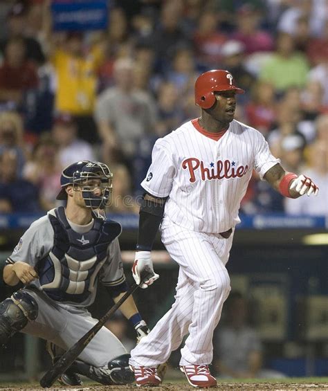 Ryan Howard editorial stock photo. Image of phillies - 20595343