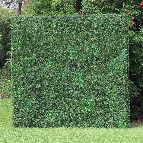 9.99 EACH/Set Of 4 Artificial Grass Wall Panels Boxwood Hedge | Etsy