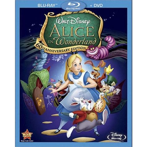 Alice In Wonderland [60th Anniversary Edition] [blu-ray/dvd] : Target