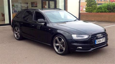 2014 Audi A4 3.0 TDI Quattro S Line Black E Automatic Diesel Estate ...