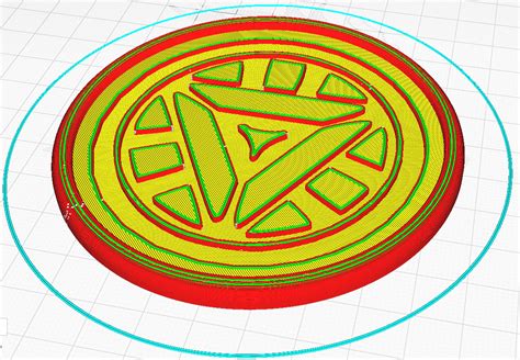 STL file Iron Man Arc Reactor Coaster 👨・3D printable design to download・Cults