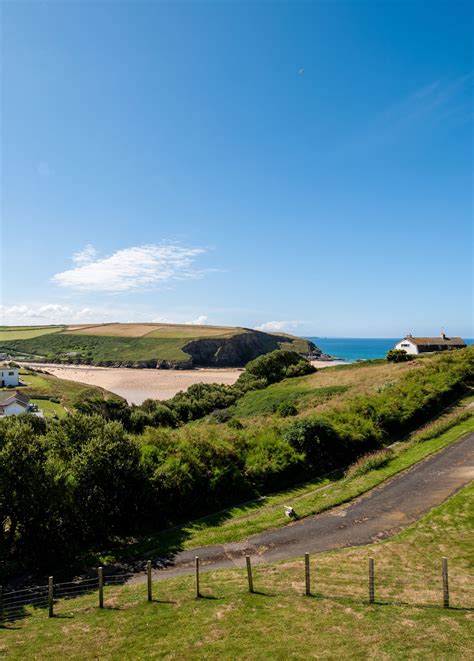 Mawgan Porth beach from The Beach House, Cornwall | Places in cornwall, Places to visit, Scenery