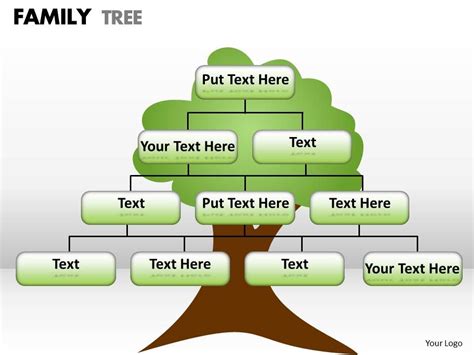 Family Tree Template Hierarchy Family Tree Template - Bank2home.com