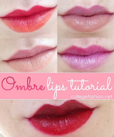 Makeup Tutorial: 5 Ombré Lip Combinations to Try - College Fashion