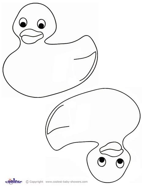 Rubber Duck Coloring Pages - Coloring Home