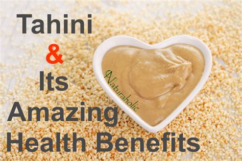 Tahini and its amazing health benefits – Naturaholic