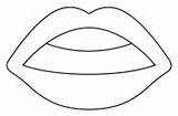 Disegno Di Bocca Da Colorare  Disegni E Stampare Gratis sketch template