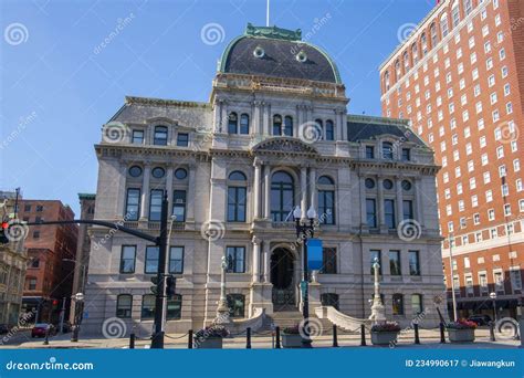 City Hall, Providence, Rhode Island, USA Stock Image - Image of center ...