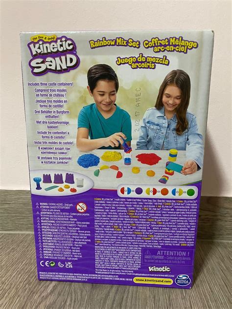 BNIB Kinetic Sand Rainbow Mix Set, Hobbies & Toys, Toys & Games on ...