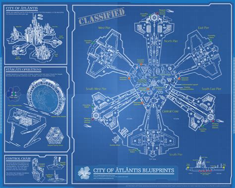 Stargate Atlantis: Download The City Blueprints