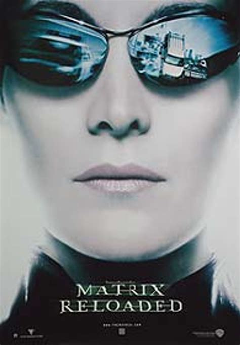 THE MATRIX RELOADED (Advance Reprint Trinity Head) POSTER buy movie posters at Starstills.com ...