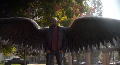 Amenadiel wings | Lucifer, Angel, He is able