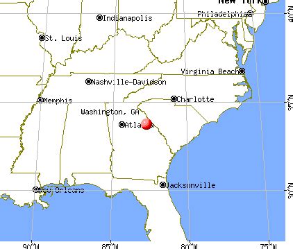 Washington, Georgia (GA 30673) profile: population, maps, real estate ...