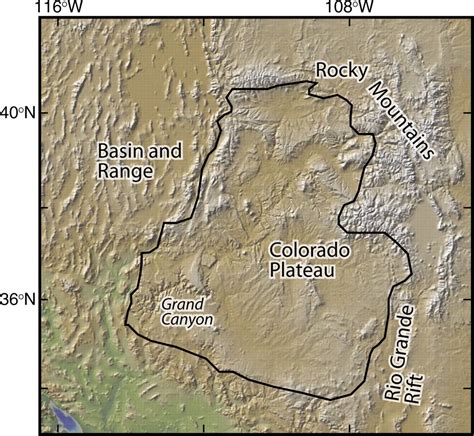 enigmatic rise of the Colorado Plateau | Geology | GeoScienceWorld