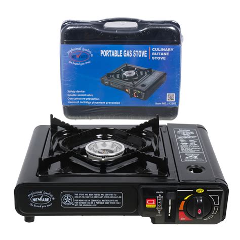 Wholesale Portable Gas Stove- 12"" H- Black | | BLACK