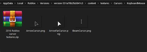 Old Roblox cursor textures [Roblox] [Mods]