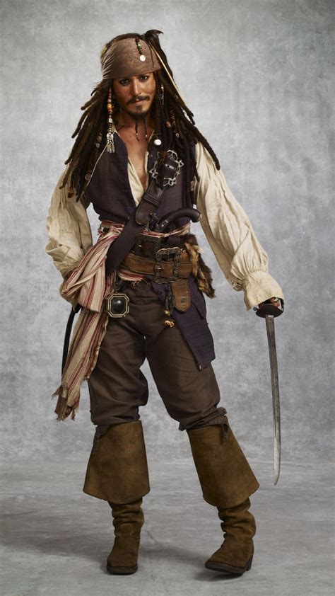 Phone Wallpaper HD | Jack sparrow costume, Jack sparrow cosplay ...