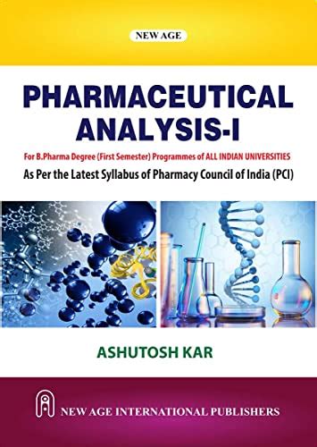 Pharmaceutical Analysis I Latest Syllabus by Kar Ashutosh - AbeBooks