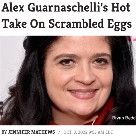 Alex Guarnaschelli's Hot Take On Scrambled Eggs - Mashed | Scrambled eggs, Food network recipes ...