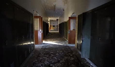 Abandoned for Decades: Catholic High School in Detroit, Michigan