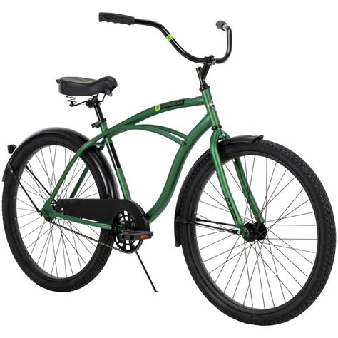 Huffy 26" Cranbrook Men's Beach Cruiser Comfort Bike, Green - Walmart.com - Walmart.com