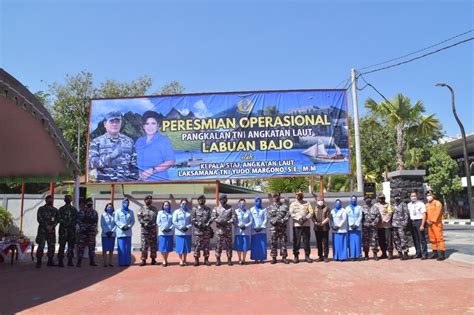 Peresmian Pangkalan Angkatan Laut Labuan Bajo. Sumber gambar: Istimewa