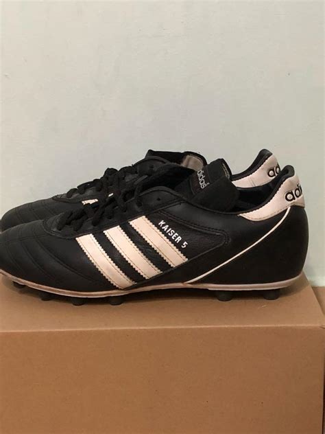 Adidas Kaiser 5 (Black), Men's Fashion, Footwear, Others on Carousell