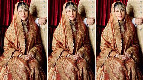 Kareena Kapoor Khan's Designer Wedding Silk Sharara Set | VOGUE India