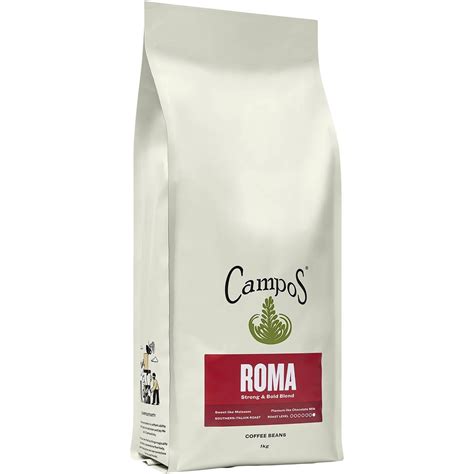 Campos Roma Coffee Beans 1kg | Woolworths