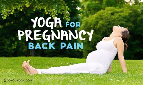 Yoga for Pregnancy Back Pain | DOYOU