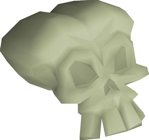 Medium fossilised skull - OSRS Wiki