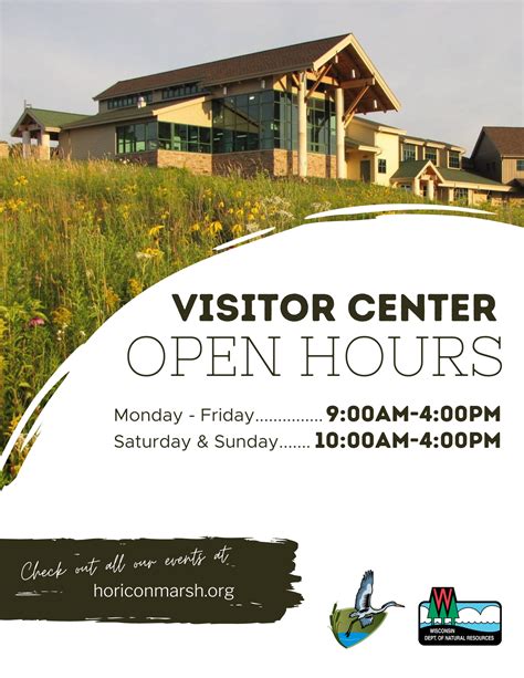 Visitor Center Now OPEN! - Friends of Horicon Marsh