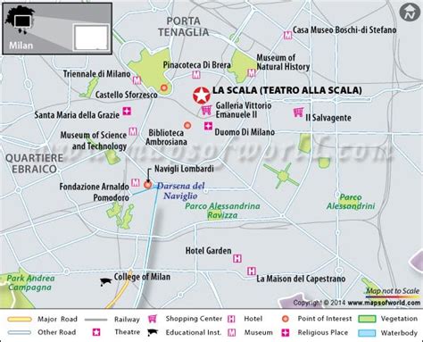 La Scala (Teatro alla Scala), Milan - Map, History, Location, Tickets