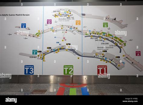 Information t4 barajas hi-res stock photography and images - Alamy