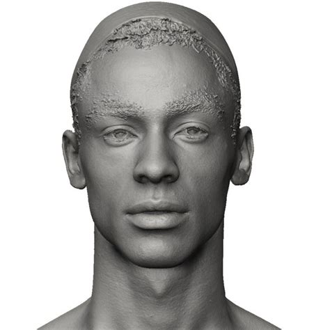 Male 3d Head Scan