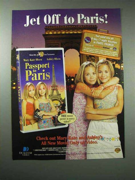 2000 Passport to Paris Movie Video Ad - Olsen Twins