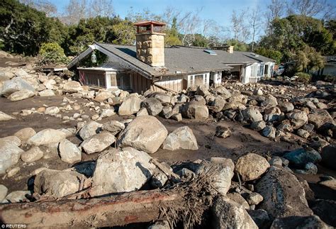 Pictures show Montecito devastated by California mudslides | Daily Mail ...