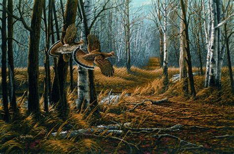 Old Logger's Trail | Terry redlin, Wildlife paintings, Hunting art