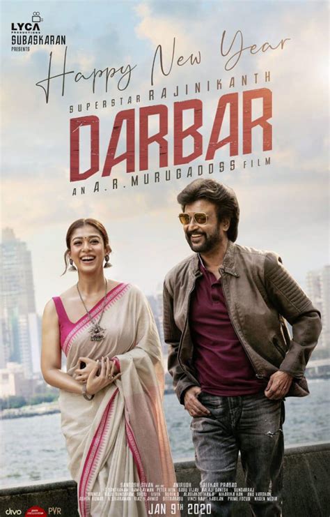 Darbar Movie First Poster - Bollywood Film Trailer, Review, Song