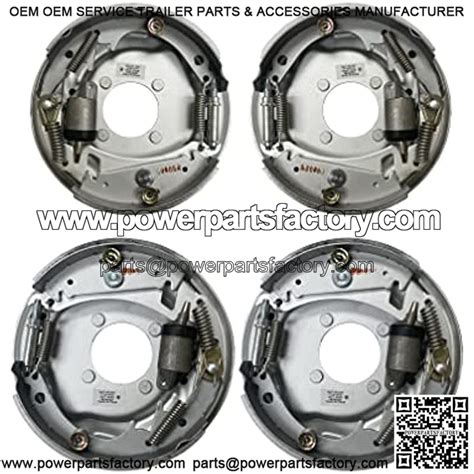 Trailer Brakes 2 Pairs 10" x 2-1/4" Hydraulic Marine Trailer Brakes ...