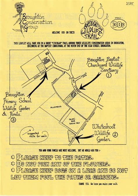 Broughton Wildlife Trail - Broughton Community Archive