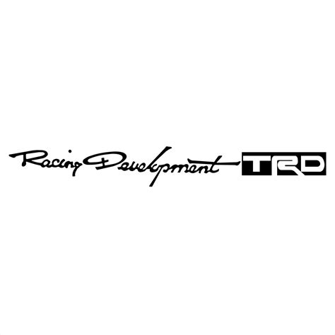 Trd Toyota Racing Development Logos